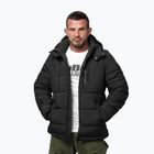 Férfi téli dzseki Pitbull Piedmont Quilted Hooded black