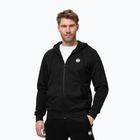 Férfi pulóver Pitbull Nugget Small Logo Hooded Zip black