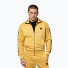 Férfi pulóver Pitbull Trackjacket Tape Logo Terry Group pale yellow