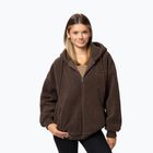 Női cipzáras kapucnis pulóver Pitbull Daisy Hooded Zip dark chocolate