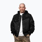 Férfi kabát Pitbull Mason San Diego Baseball Hooded black