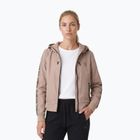 Női kabát Pitbull Aaricia Stripes Nylon Hooded dark sand