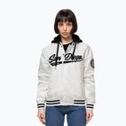 Női kabát Pitbull Angela San Diego Hooded Varsity off white
