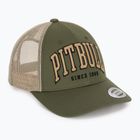 Férfi ellenzős sapka Pitbull Mesh "Pitbull Norton" Trucker Low Profile green