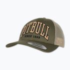 Férfi ellenzős sapka Pitbull Mesh "Pitbull Norton" Trucker Low Profile green