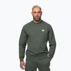 Férfi pulóver Pitbull Nugget Small Logo Crewneck sage green