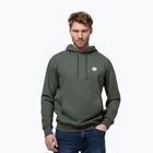 Férfi pulóver Pitbull Nugget Small Logo Hooded sage green