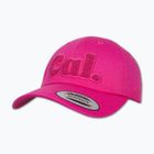 Férfi ellenzős sapka Pitbull 3D Chenile EMB Cal Classic Low Profile pink