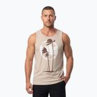 Férfi póló Pitbull Palms Tank Top light sand