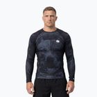 Férfi hosszú ujjú rashguard Pitbull World Rashguard black