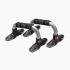 Fekvőtámasz fogantyúk Body Sculpture Bb 632 black/silver