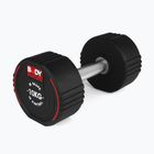 Gumizott kézi súlyzó Body Sculpture TPU BW 133 10 kg black