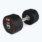 Gumizott kézi súlyzó Body Sculpture TPU BW 133 16 kg black