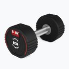 Gumizott kézi súlyzó Body Sculpture TPU BW 133 8 kg black