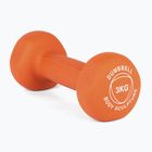 Gumizott kézi súlyzó Body Sculpture BW 513 z PVC 3 kg orange