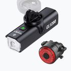 Kerékpár lámpaszett Towild CL1200 + TL03 black