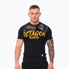 Férfi póló Octagon Second Face black/multicolor