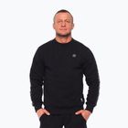 Férfi Octagon Stripe pulóver fekete