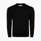 Férfi pulóver Octagon Stripe black/red