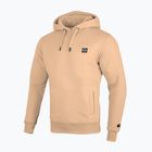 Férfi Octagon Small Logo pulóver bézs színben