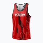 Férfi tank top Octagon Diamond piros