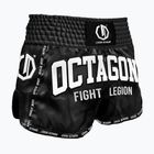 Edzőshort Octagon Kickboxing/Muay Thai Legion Fight Legion Premium black/white
