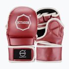 Octagon Metallic MMA piros grappling kesztyűk