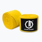Boxkesztyű kötések Octagon Legion Standard 400 cm yellow