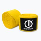 Boxkesztyű kötések Octagon Legion Standard 500 cm yellow