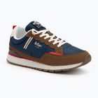 Lee Cooper férfi cipő LCW-25-03-3382MA barna/tengerészkék