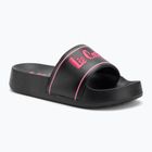 Lee Cooper női flip-flopok LCW-25-42-3530LA fekete/rózsaszín