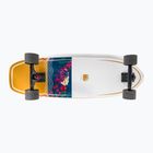 Surfskate gördeszka Cutback Golden Wave 34" fehér és színes CUT-SUR-GWA
