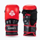 DBX BUSHIDO MMA Premium fekete/piros grappling kesztyű