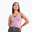 Női edzőtábor felső Gym Glamour Drawstring rózsaszín 447
