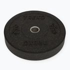 XTREXO fekete bumper olimpiai súlytárcsa 15 kg TRX-BMP015