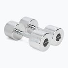 XTREXO króm súlyzók 2x12 kg ezüst