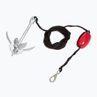 Horgony jetskihez, kajakhoz/SUP AQUASTIC 1,5 kg 7,6 m silver