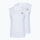 Női kerékpáros izzadságelvezető felső ATTABO Essential WMNS 2 pcs. white
