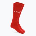 Gyerek focizokni OneTeam Precision football socks red