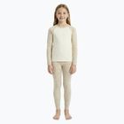 Gyerek thermo fehérnemű szett WOOLCANO Merino SET0982 beige