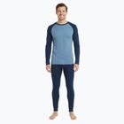 Férfi thermo fehérnemű szett WOOLCANO termoaktywna Merino SET0978 blue