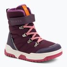 KADVA Flow WaterProof gyermek hócsizma bordó színben