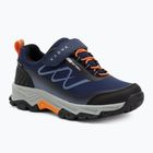 Gyermek túracipő KADVA Rocky Trail Low vízálló softshell sötétkék