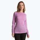 Női thermo pulóver WOOLCANO 100% Merino TOP0541 lila