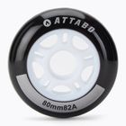 Kółka do rolek ATTABO Wheels 80 mm 4 szt. czarny