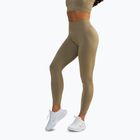 Női sportlegging BeShaped Gym Queen taupe
