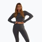 Női edzőfelső BeShaped Power Up! LS grey