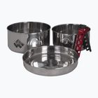 Alpinus Yucatan 2l, 1.5l és 0.6l acél túraedénykészlet