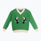 Gyerek pulóver KID STORY Bawełna organiczna green pelican