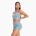 Női edzőnadrág Gym Glamour Push Up 2.0 blue lagoon kék lagúna